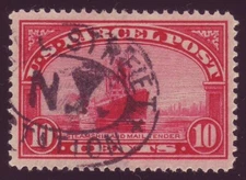 Q6 ( 10c Parcel Post ) - AWESOME LOOKING - RP ? - NICE CANCEL - MUST SEE !!