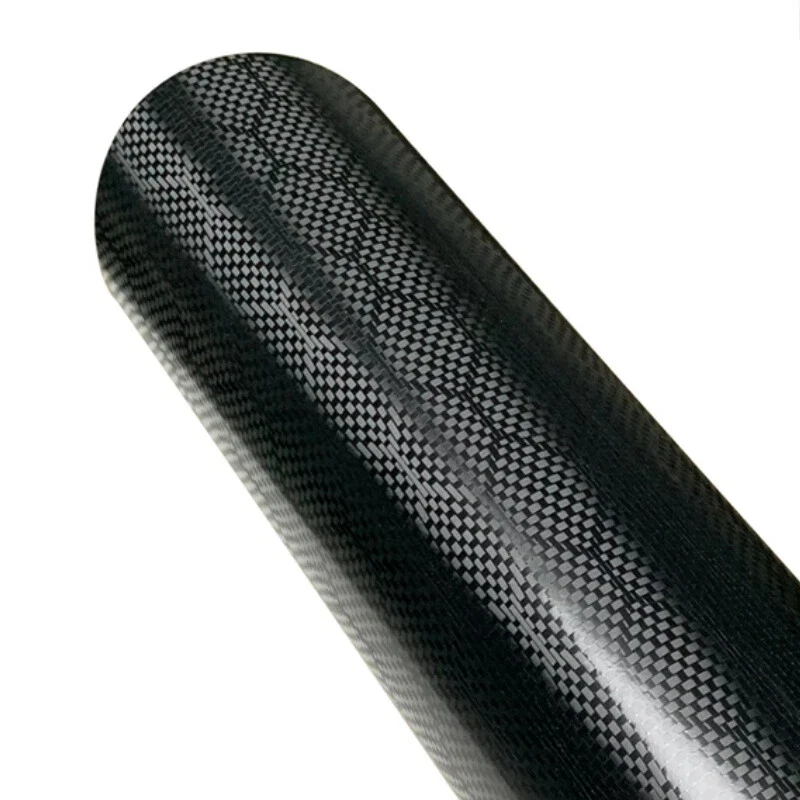 6D Honeycomb Carbon Fiber Sticker Diamond Forged Black Car Film Change Color - Image 3 of 4