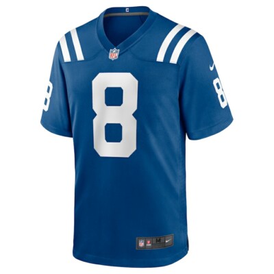 Indianapolis Colts Rigoberto Sanchez #8 Nike Royal 2025 NFL Game