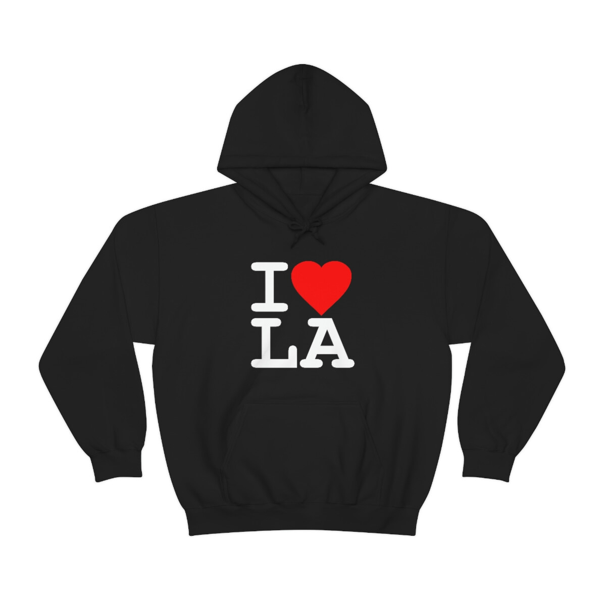 I Love LA Los Angeles Unisex Heavy Blend™ Hooded Sweatshirt Hoodie