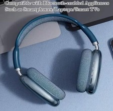 Casque Bluetooth Bleu, Sans fil P9 micro HD, Iphone Android Réduction Bruits
