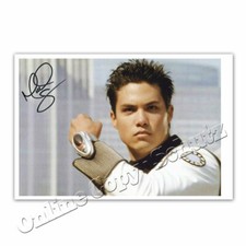 Power Rangers - Michael Copon / Lucas Kendall � Autograph Photo 