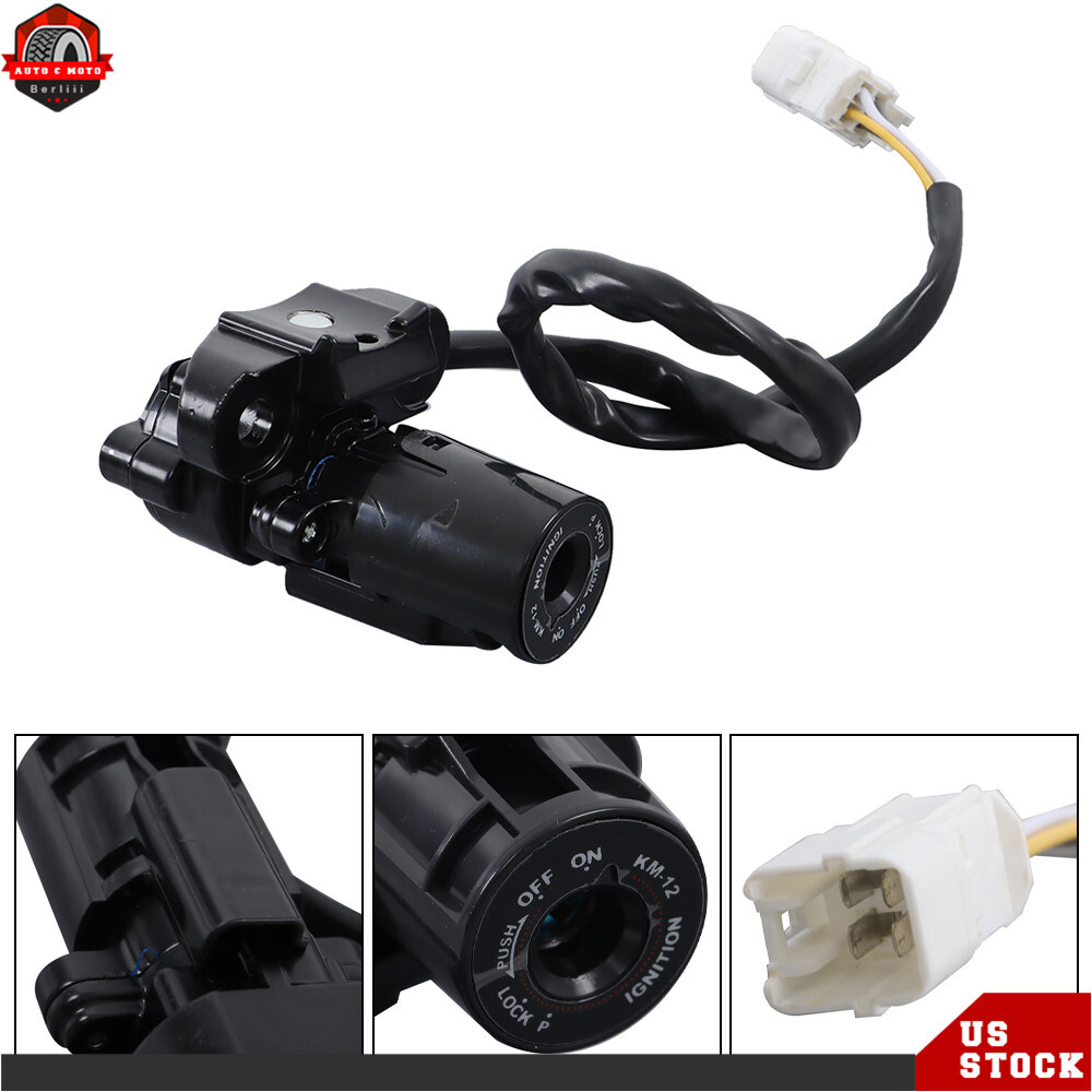 Ignition Switch Fuel Gas Cap Lock Set For Kawasaki Ninja 1000