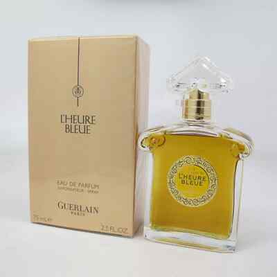 L'HEURE BLEUE by Guerlain 2.5oz EDP factory sealed(&1 free surprise perfume)