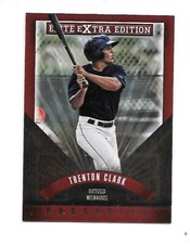 TRENT CLARK GRISHAM 2015 ELITE EXTRA EDITION #16 MILWAUKEE BREWERS