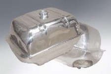 Lambretta Series 1 2 3 Mid Range Fuel Tank 13 Litre Stainless Steel 000809