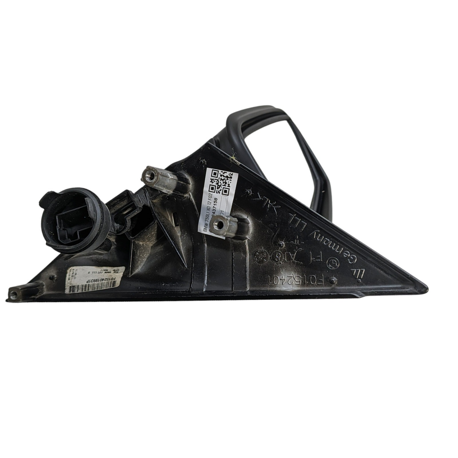 2009-2012 BMW 750i Front Left Driver Side View Mirror Power Heated  