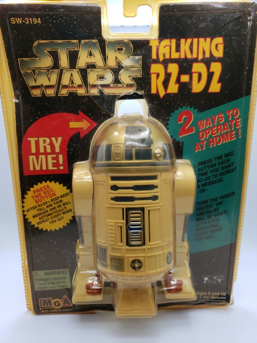 Rare Vintage Nos 1995 MGA SW-3194 Star Wars Voice Activated