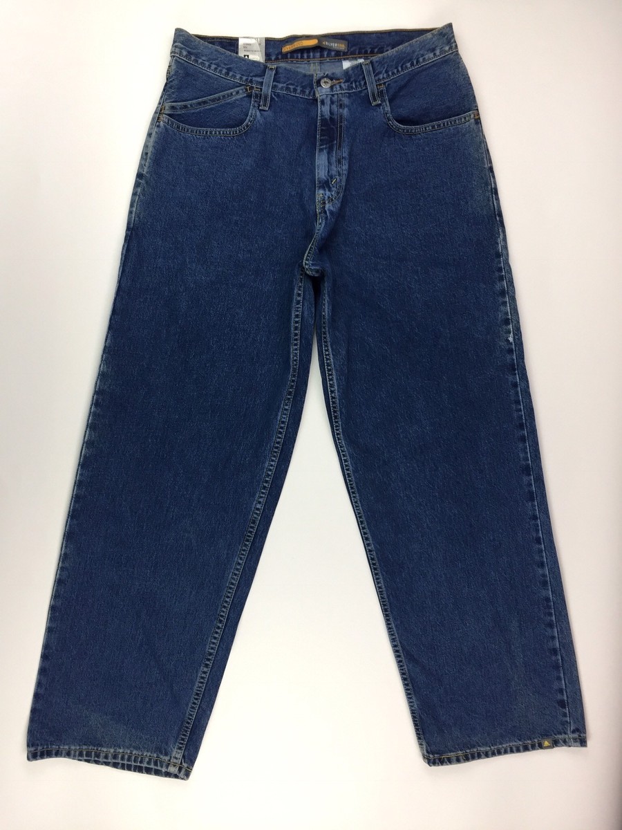 NWT Levis Mens SilverTab Oversized Medium Wash Jeans W33 L31 NWT Levis Mens SilverTab Oversized Medium Wash Jeans W33 L31