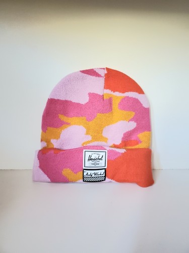 ELMER ACRYLIC BEANIE (PINK / PINK CAMO 