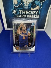 JALEN BRUNSON Mojo Refractor 🔥2025-26 Bowman Chrome 🔥 NY Knicks