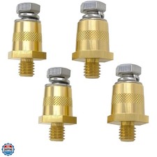 Battery Terminal Connector M8 Battery Side Or Top Post Terminal Adapter /- Br...