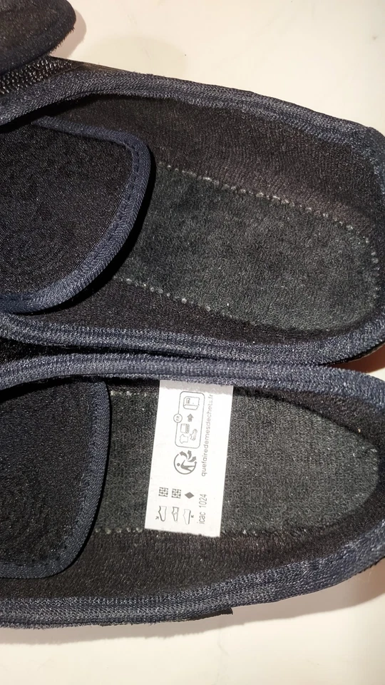 Zapatillas Airplum "ZULIP" negras cierre de gancho y bucle WMN talla 8,5 nuevas sin etiquetas Foto 4 de 4