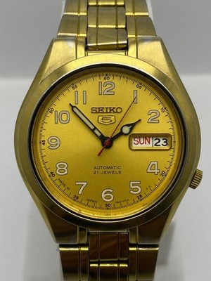 Vintage Seiko 5 Automatic 21 Jewels 7S26-0480 Watch Japan