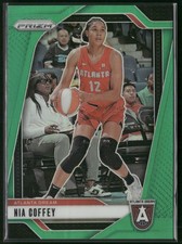 2024 Panini Prizm WNBA #71 Nia Coffey Green Prizms
