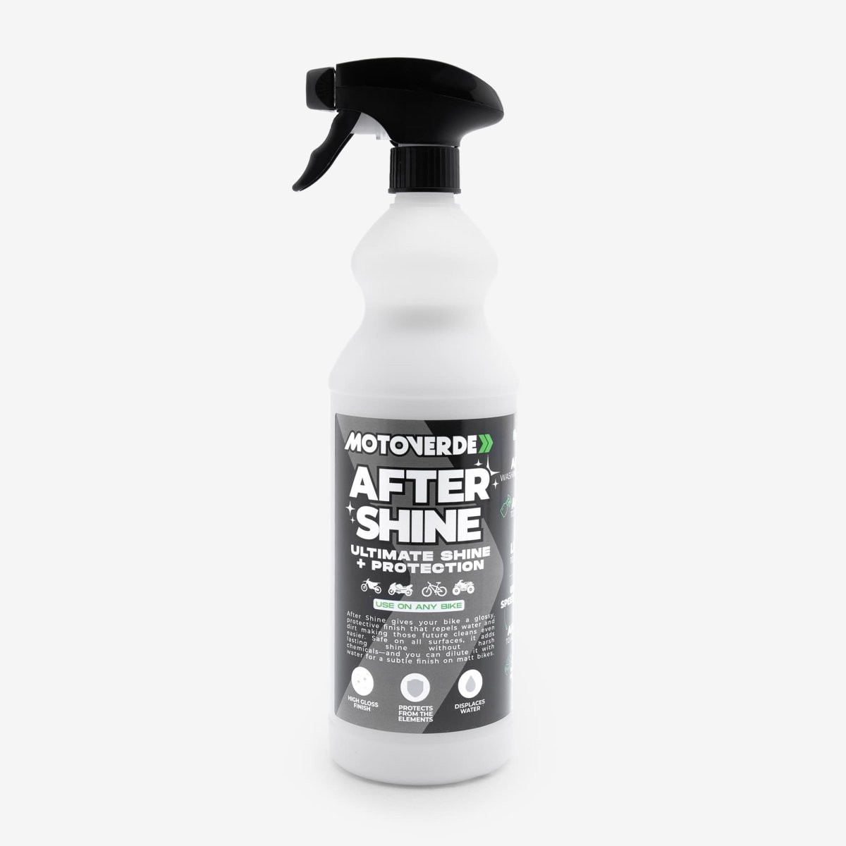 Motoverde After-Shine 1 Litre for Motorcycle BCC102 Battery Charger Cable SPRAY