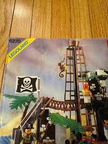 Lego Pirates Forbidden Island (6270) Instruction Booklet Only