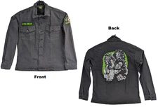 NEW Creepy Co. RARE Limited Edition EVIL DEAD JOIN US Field Shirt Horror Raimi