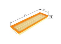 Luftfilter - Bosch F 026 400 478