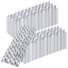 50 Pcs Truss Mending Plates 2 x 6 Inch Metal Pronged Truss Plate Repair Tie R...