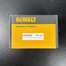 DeWALT Wedge Expansion Anchors Power-Stud+ SD1 Fasteners 7402SD1 (100) NEW