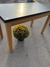 Oak Kitchen Island Science Lab Table 48”