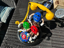 Vintage 90s M M Animated Talking-Light Up Phone, Works, Great Condition