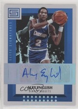 2017-18 Panini Status Elite Signatures Alex English #ES-AEG Auto HOF 0a2