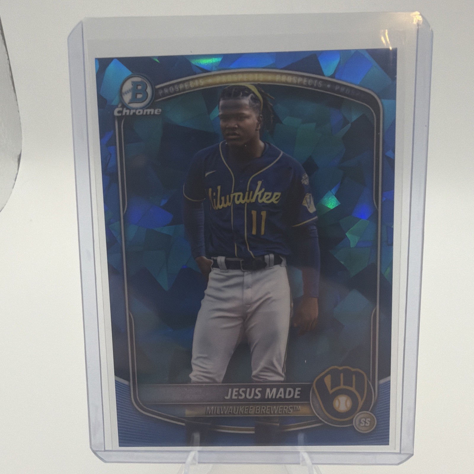 2025 Bowman Chrome Sapphire Edition - Image Variation Jesus Made #BCP-245 (RC)