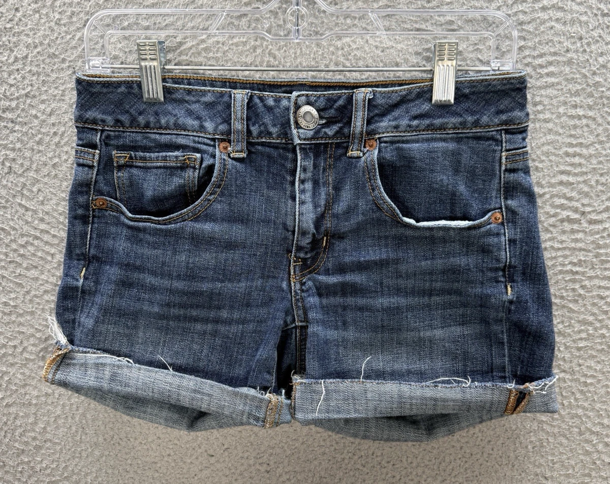 Pantaloncini elasticizzati American Eagle Denim taglia 2
