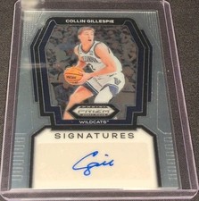 2024-25 Prizm Draft Picks Signatures Collin Gillespie #S-GILL (AU) RC SUNS