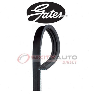 Gates Air Pump Serpentine Belt for 1993 Chevrolet Corsica 3.1L V6 - en