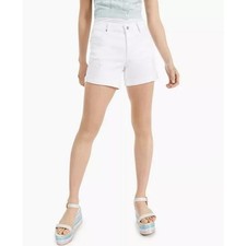 NWT Celebrity Pink Cuffed Denim Shorts Size 7/28