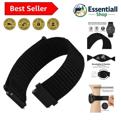 Comfortable 20mm Quick Release Nylon Watch Band - Ideal for Active Lifestyles