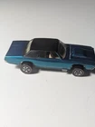 Vintage 1967 Hot Wheels Custom T-Bird Redline Aqua Blue Good Condition