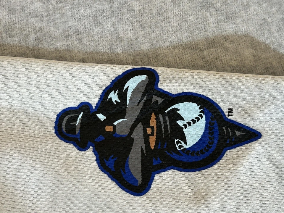 Camiseta deportiva Tulsa Drillers para hombre botón mediano MILB béisbol doble AA Bellinger 10 SGA Foto 4 de 4