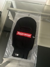 Supreme New Era Black Knit Balaclava Ski Mask 