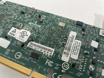 HP 530T Adattatore Ethernet PCIe 2.0 A 2 Porte 10 Gb – Codici 657128-001 / 656594-001