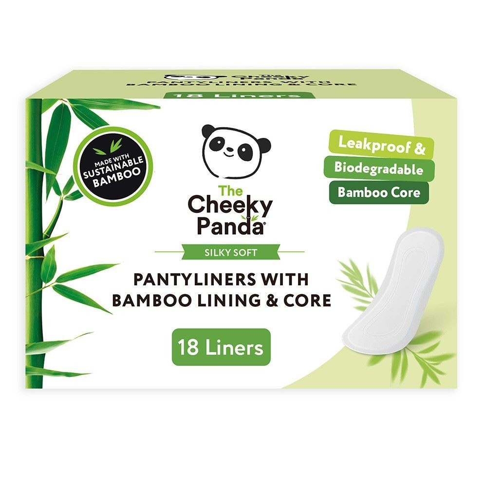 The Cheeky Panda Liners Bamboo Sanitary Pads Pack Of 18 - Image 3
