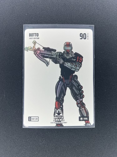 Bo Jackson Battle Arena BOTTO ~1ST EDITION Blizzard Battlefoil BLBF-289
