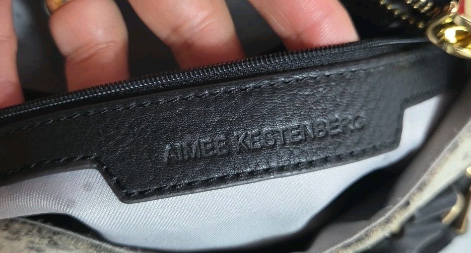 AIMEE KESTENBERG Python Snakeskin Prints  Shoulde… - image 10