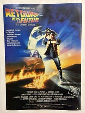 RETOUR VERS LE FUTUR / Affiche Originale 1er Tirage 1985 / Entoilée ZEMECKIS