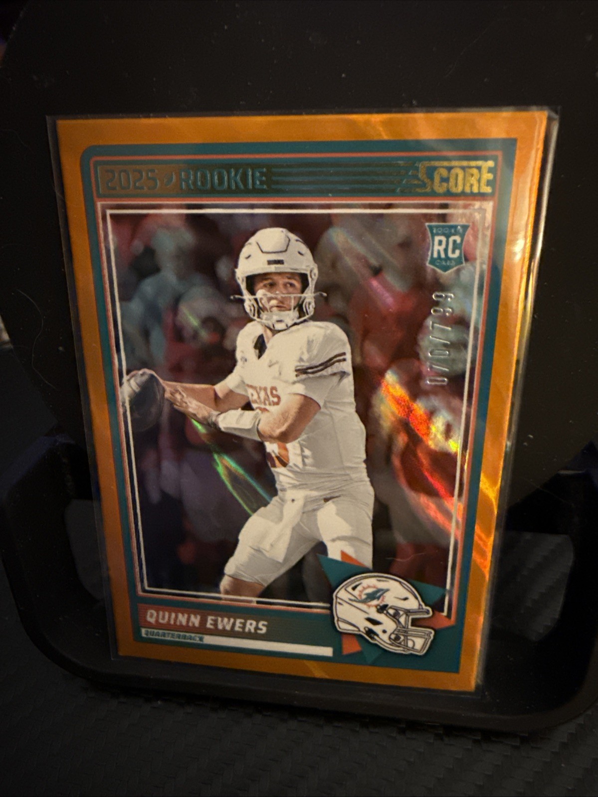 2025 Score - Rookies Quinn Ewers #75 Lava /799 (RC)