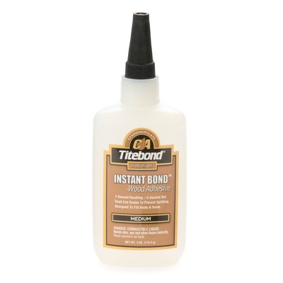 Titebond Instant Bond CA Adhesive Medium 4 oz