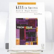 Piano Keys to Success Book 3 Major Scales FJH Music Book Technique