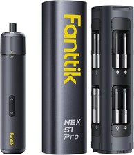 Fanttik S1 Pro 3.7V Electric Screwdriver, Cordless Screwdriver, 16 S2 Metal Bits