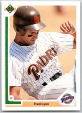 ⚾ 1991 Upper Deck #273c Fred Lynn San Diego Padres