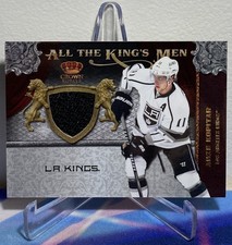 2011-12 Panini CROWN ROYALE ANZE KOPITAR #4 ALL THE KINGS MEN JERSEY