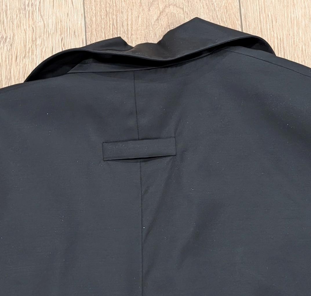 $1995 Mens FEAR OF GOD Nylon/Wool Car Coat Black Medium thumbnail 6