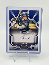 2025 Topps Tier One #BOA-JS Javier Sanoja Breakout Autograph Blue Foil /99